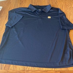 Like New, 3XB Notre Dame Golf, Football, Polo, Collared, Cutter & Buck Shirt
